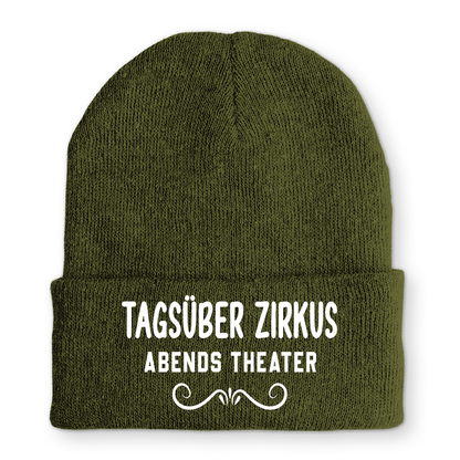 Mütze Tagsüber Zirkus Abends Theater