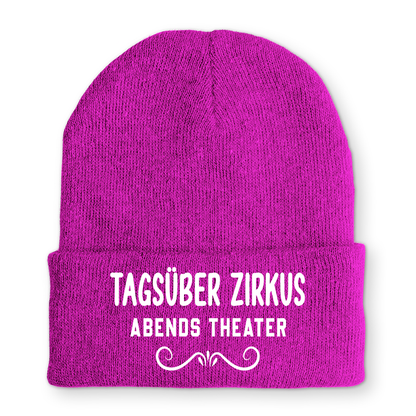 Mütze Tagsüber Zirkus Abends Theater
