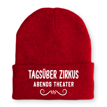 Mütze Tagsüber Zirkus Abends Theater