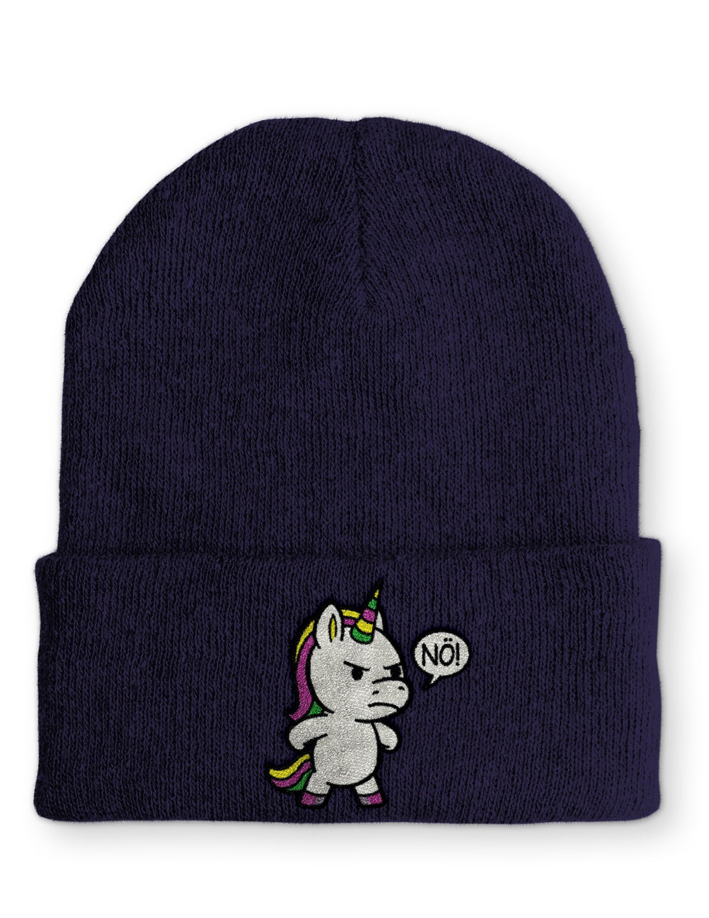 Mütze Einhorn Nö