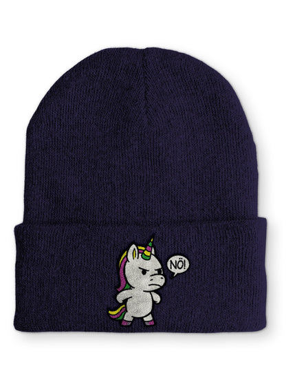 Mütze Einhorn Nö