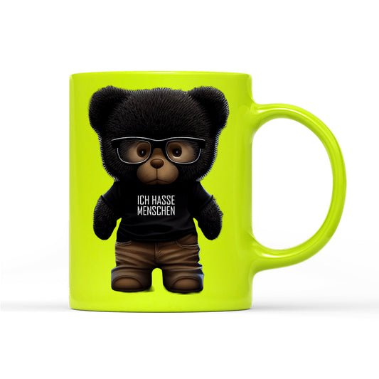 Tasse Teddybär Ich hasse Menschen