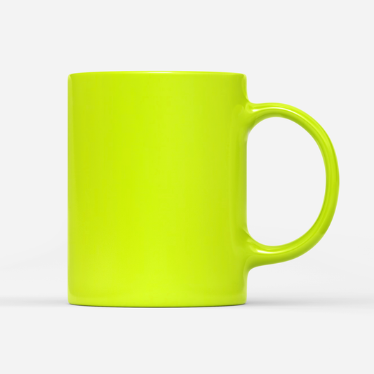 Tasse Neon Ohne Motiv