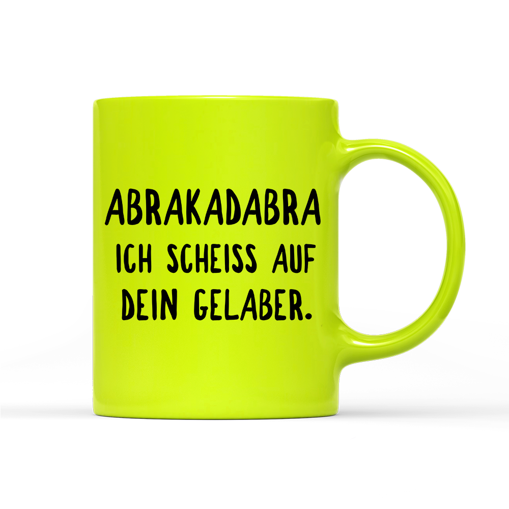 Tasse Neon ABRAKADABRA