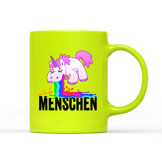 Tasse Neon Menschen