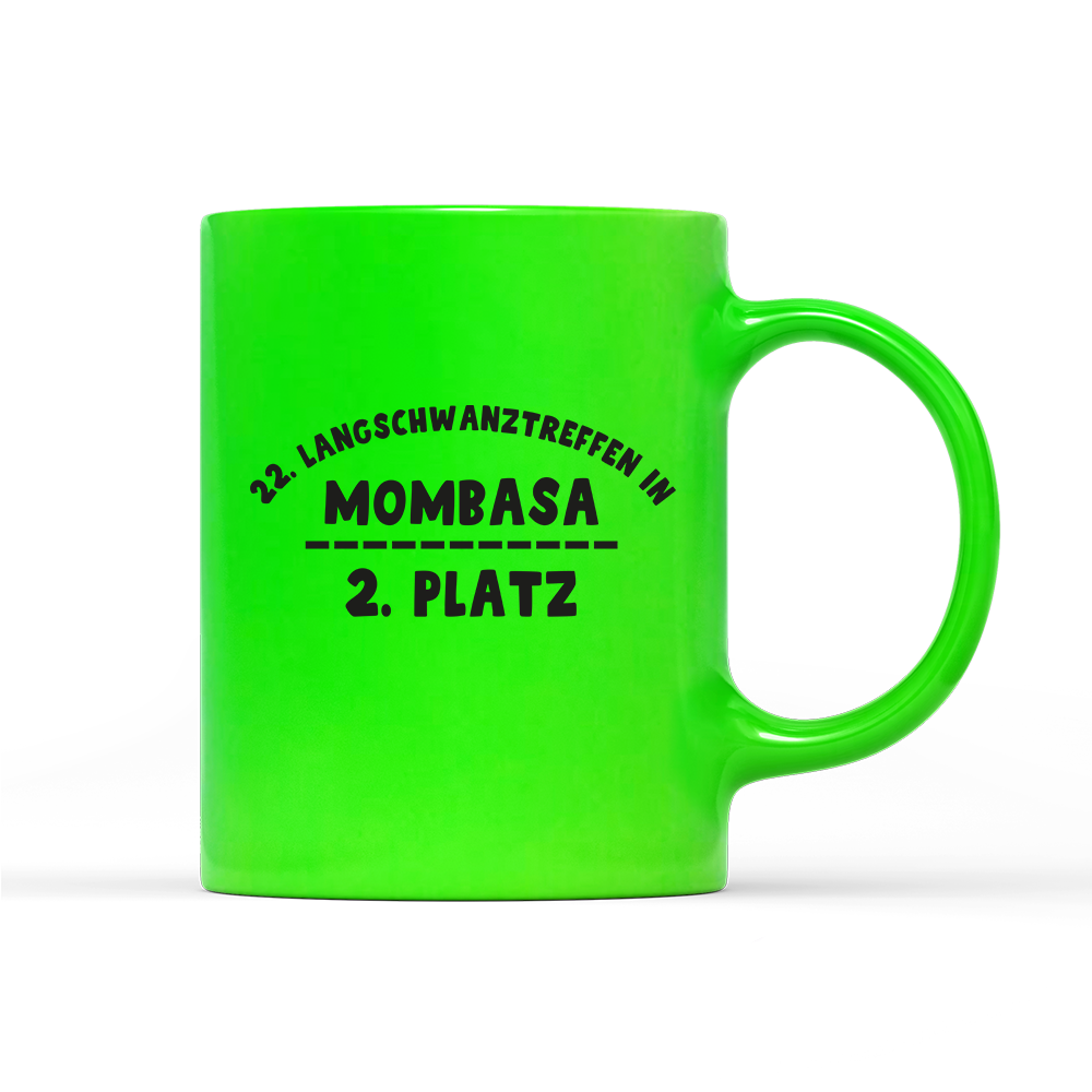 Tasse Neon Zweiter Platz