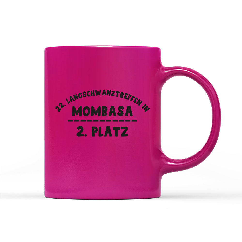 Tasse Neon Zweiter Platz