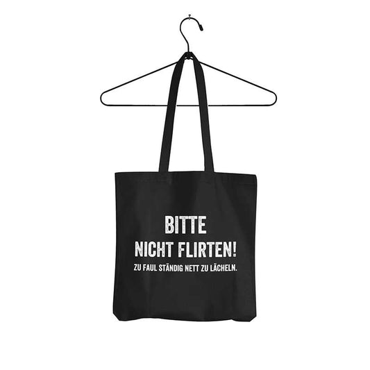 Tasche Nicht flirten!