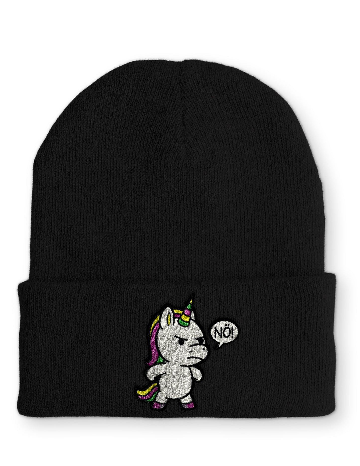 Mütze Einhorn Nö