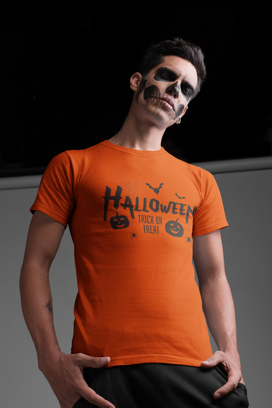 Herren T-Shirt Halloween Trick or Treat