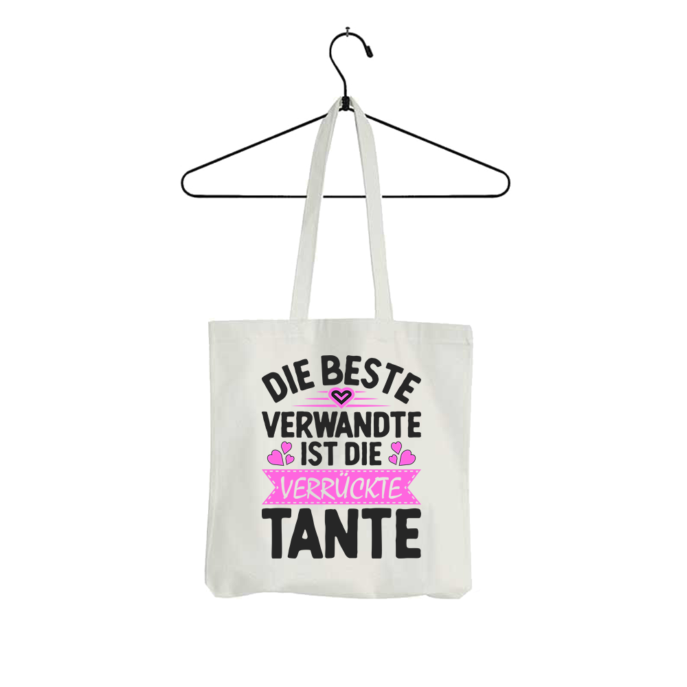 Tasche Die beste Verwandte ist die Tante
