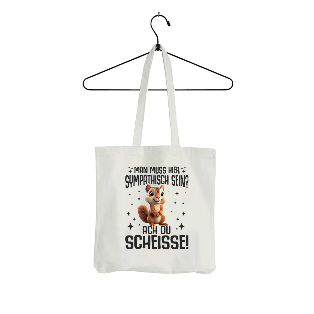 Tasche Man muss hier sympathisch sein