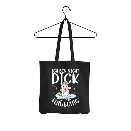 Tasche Ich bin nicht dick, ich bin flauschig