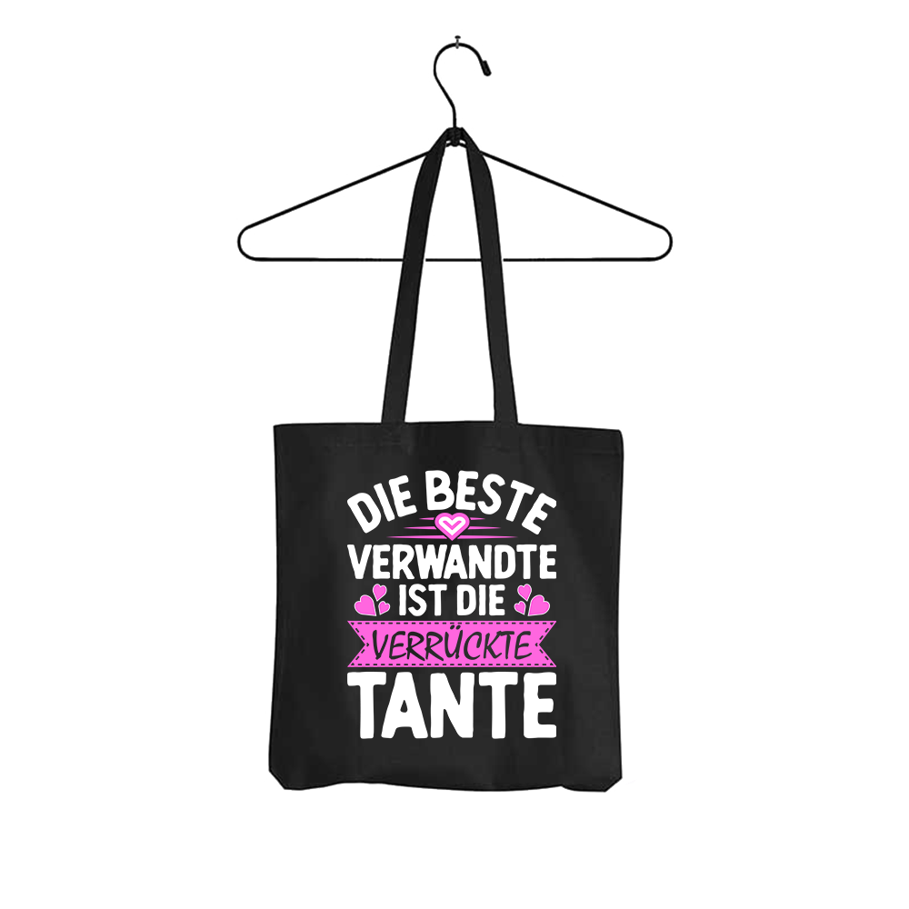 Tasche Die beste Verwandte ist die Tante