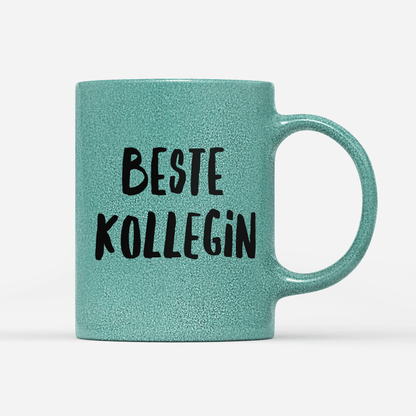 Tasse Glitzer Edition Beste Kollegin