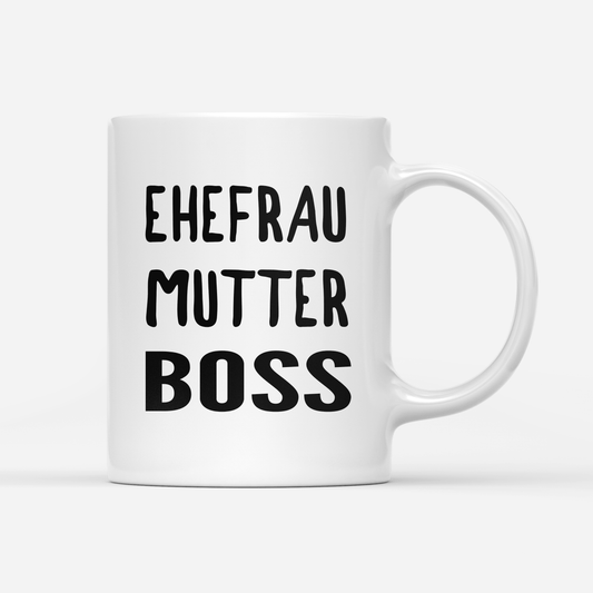 tasse-weiss- Ehefrau Mutter Boss