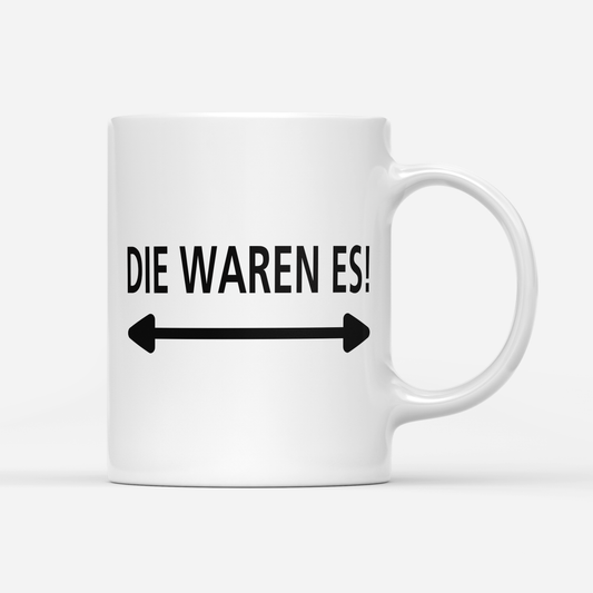 tasse-weiss-die-waren-es