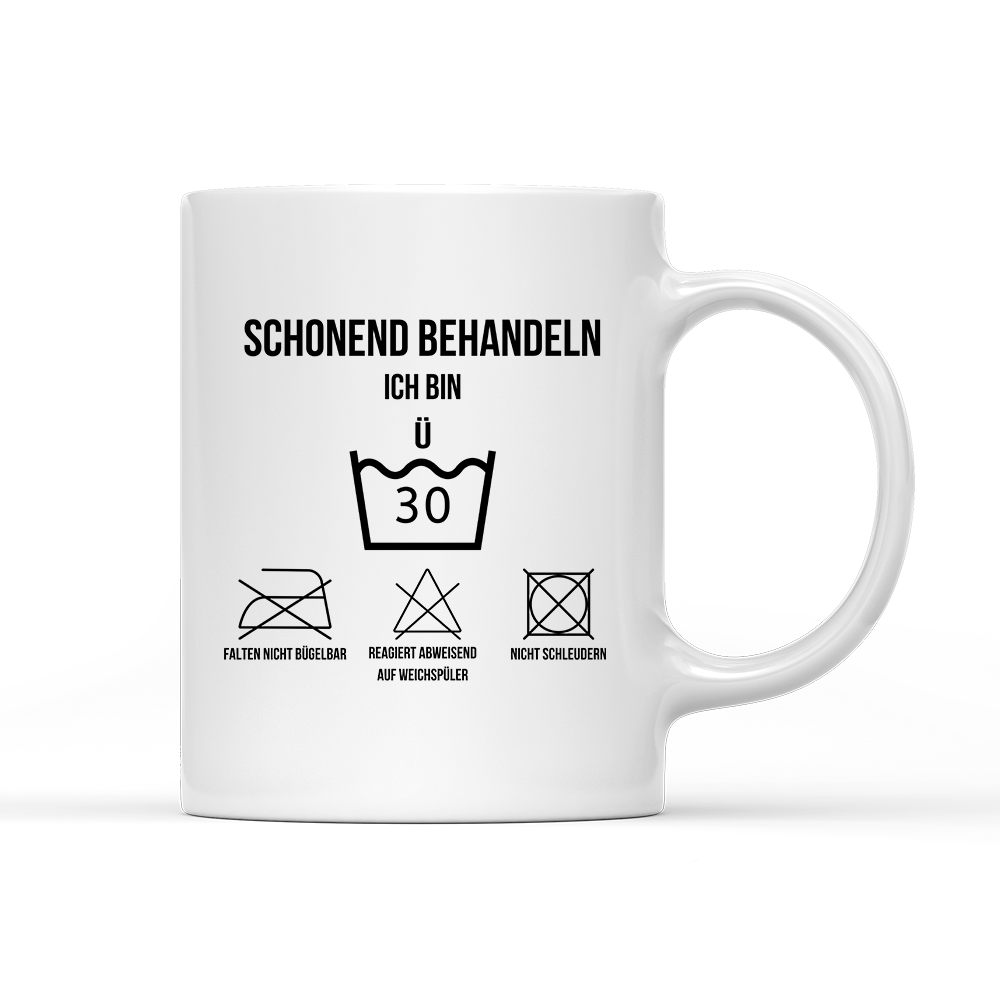 Tasse Schonend behandeln 30