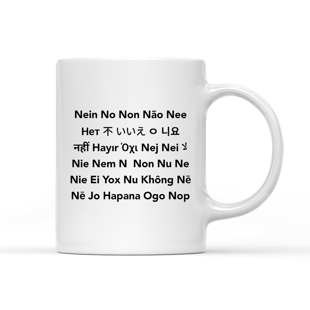 Tasse Nein No