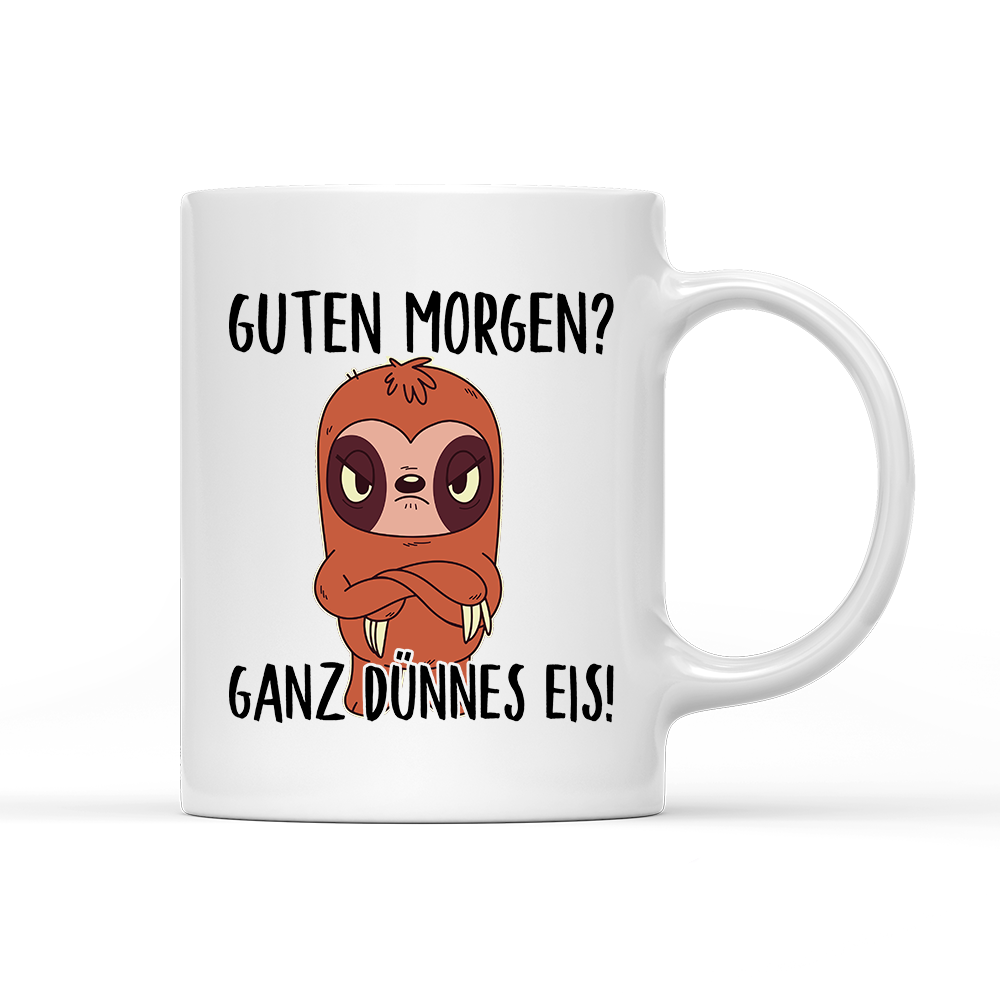 Tasse Ganz dünnes Eis