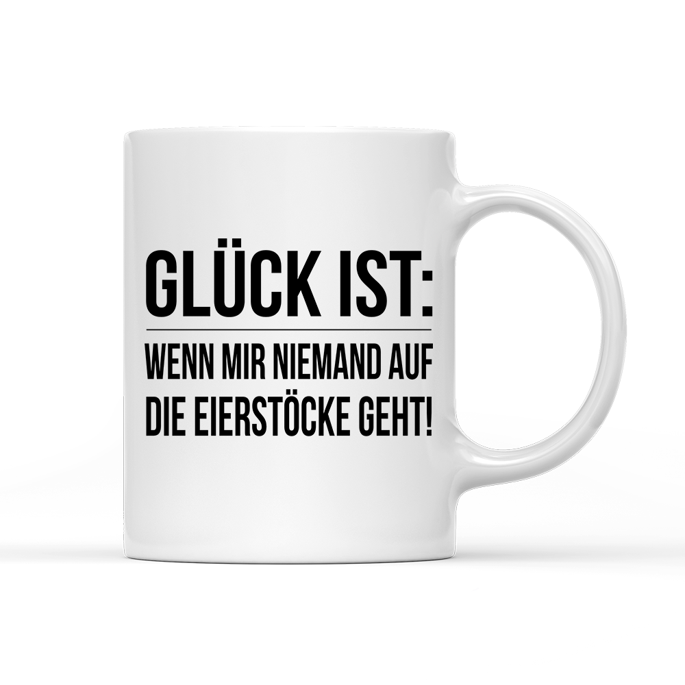 Tasse Glück ist Eierstöcke