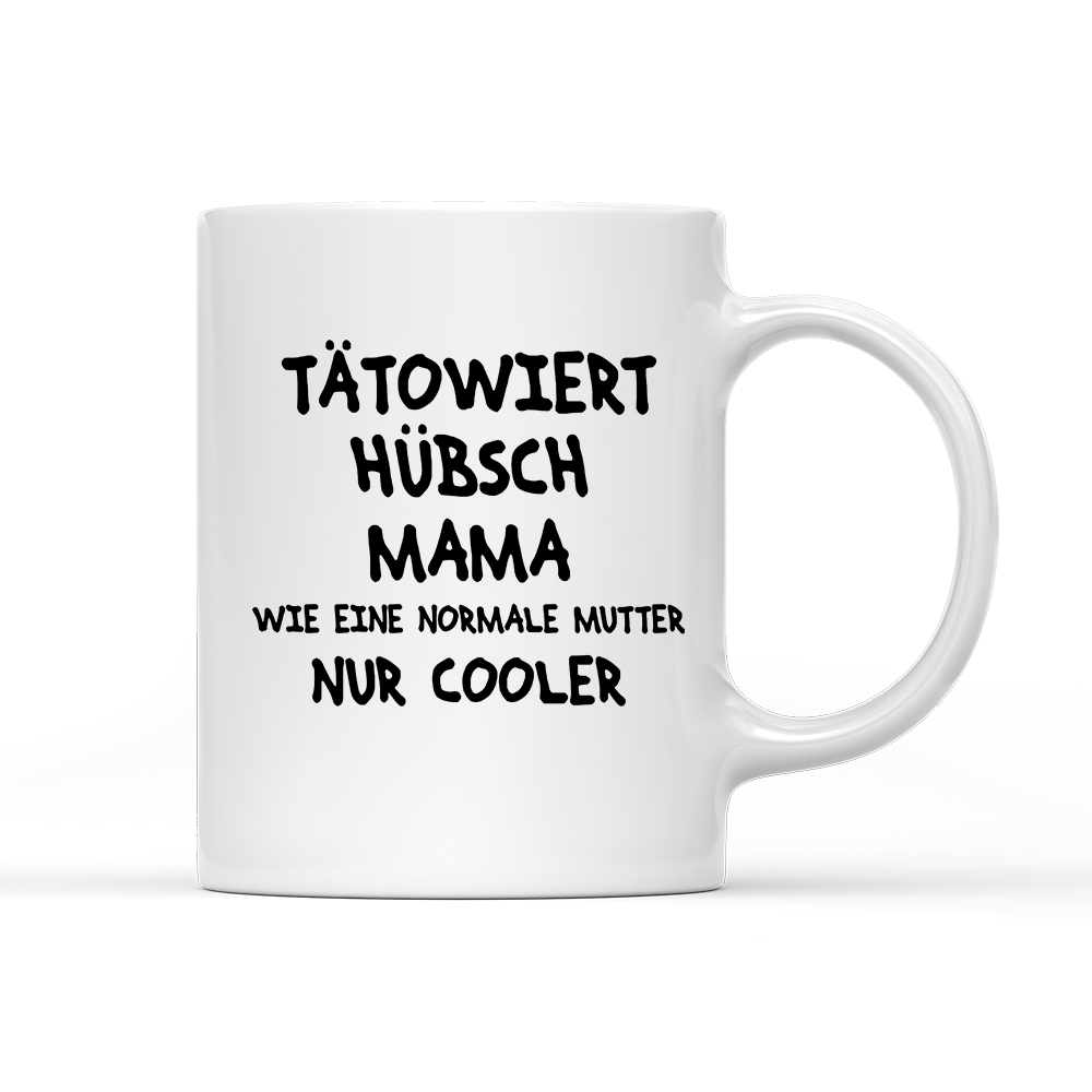 Tasse Tätowiert Hübsch Mama