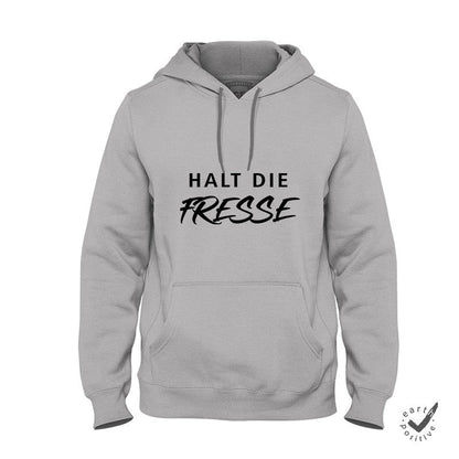 Hoodie Unisex Halt die Fresse