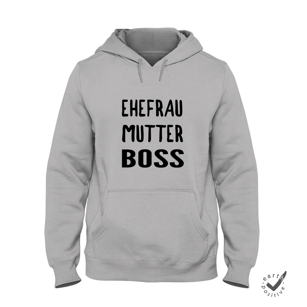 uni-hoodie-grau- Ehefrau Mutter Boss