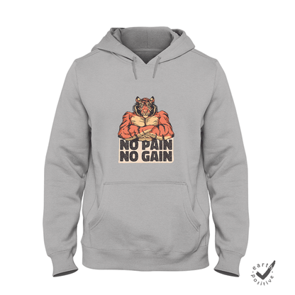 Hoodie Unisex No Pain No Gain