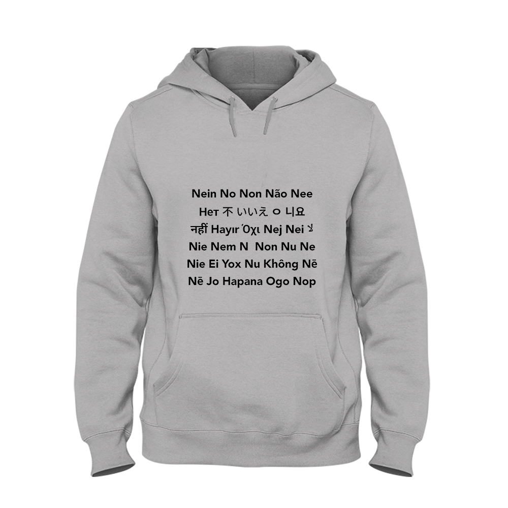 Hoodie Unisex Nein No