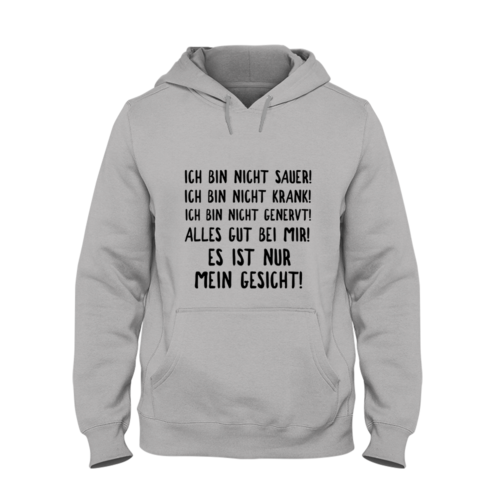 Hoodie Unisex Mein Gesicht