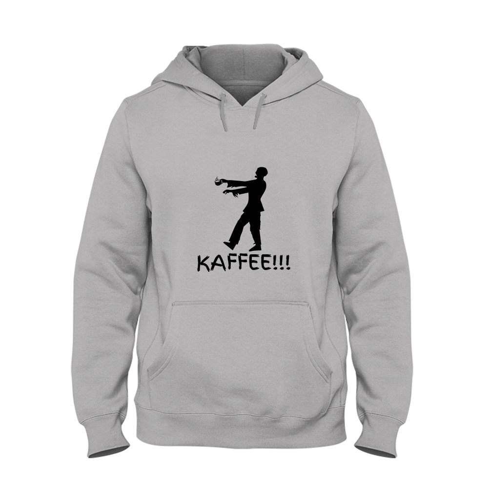 Hoodie Unisex Zombie Kaffee