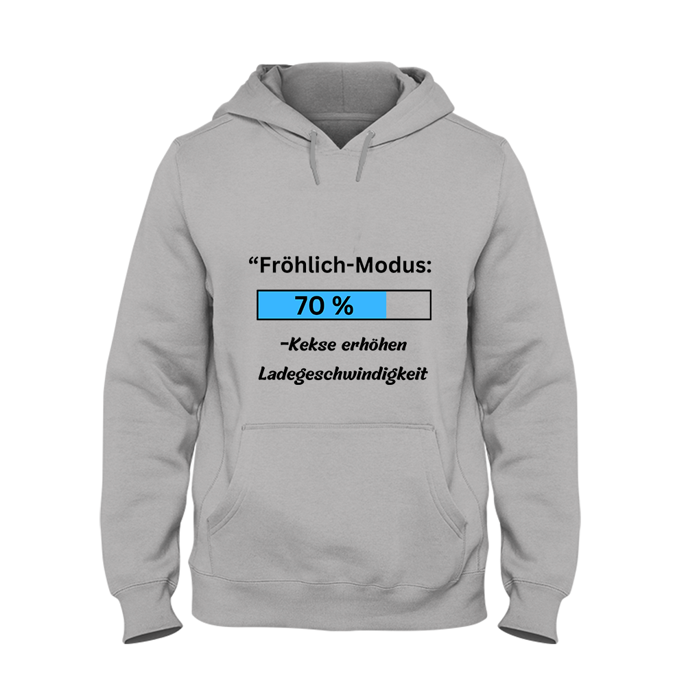 Kinder Hoodie Fröhlich modus Blau