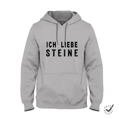 Hoodie Unisex Ich liebe Steine