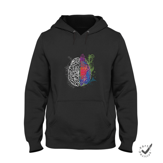 Hoodie Unisex Brain