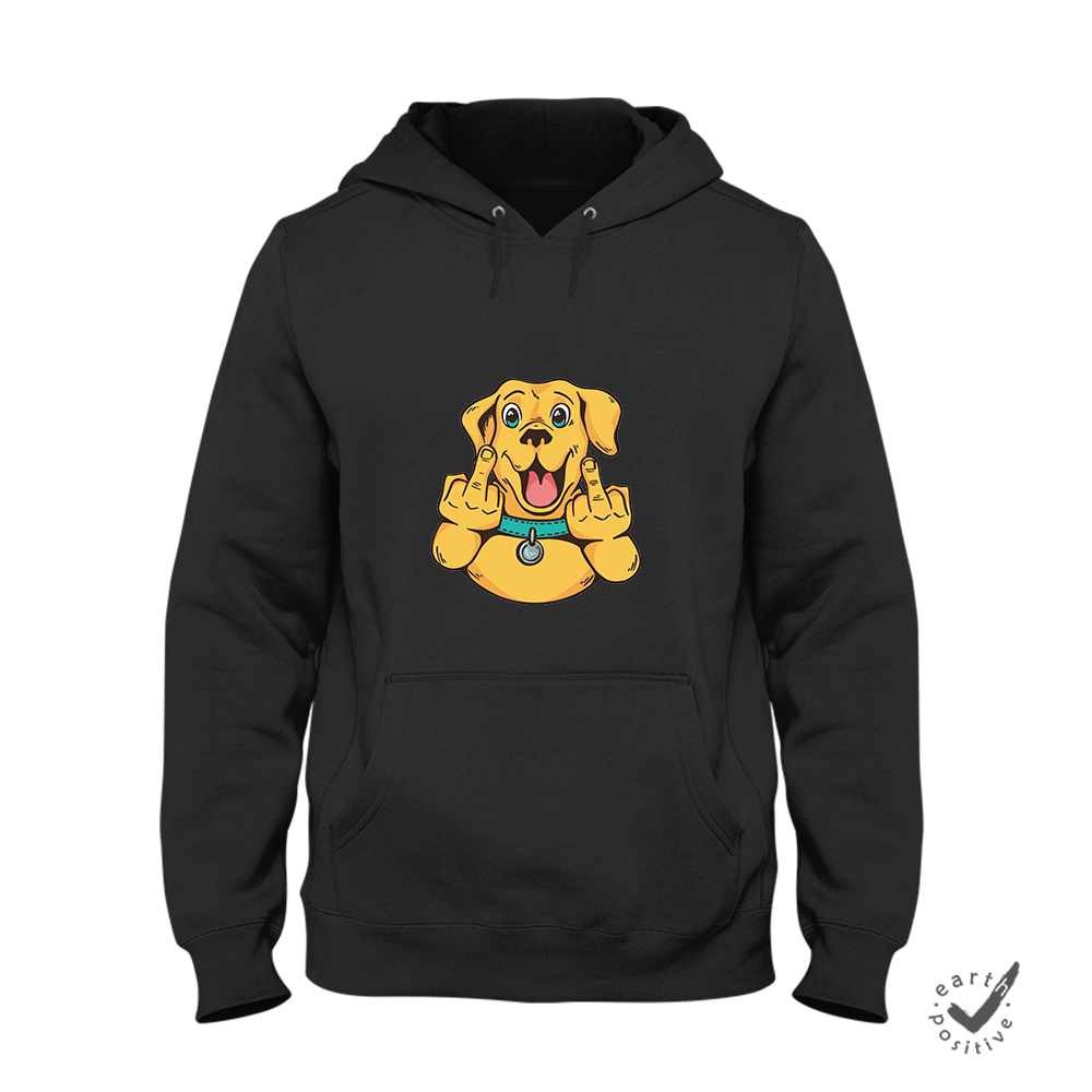 Hoodie Unisex Happy Dog