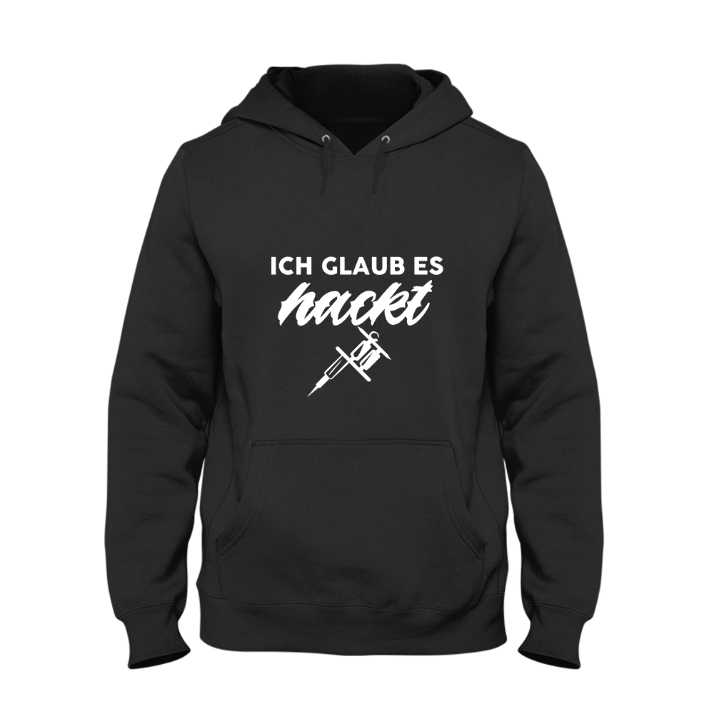 Hoodie Unisex Ich glaub es hackt