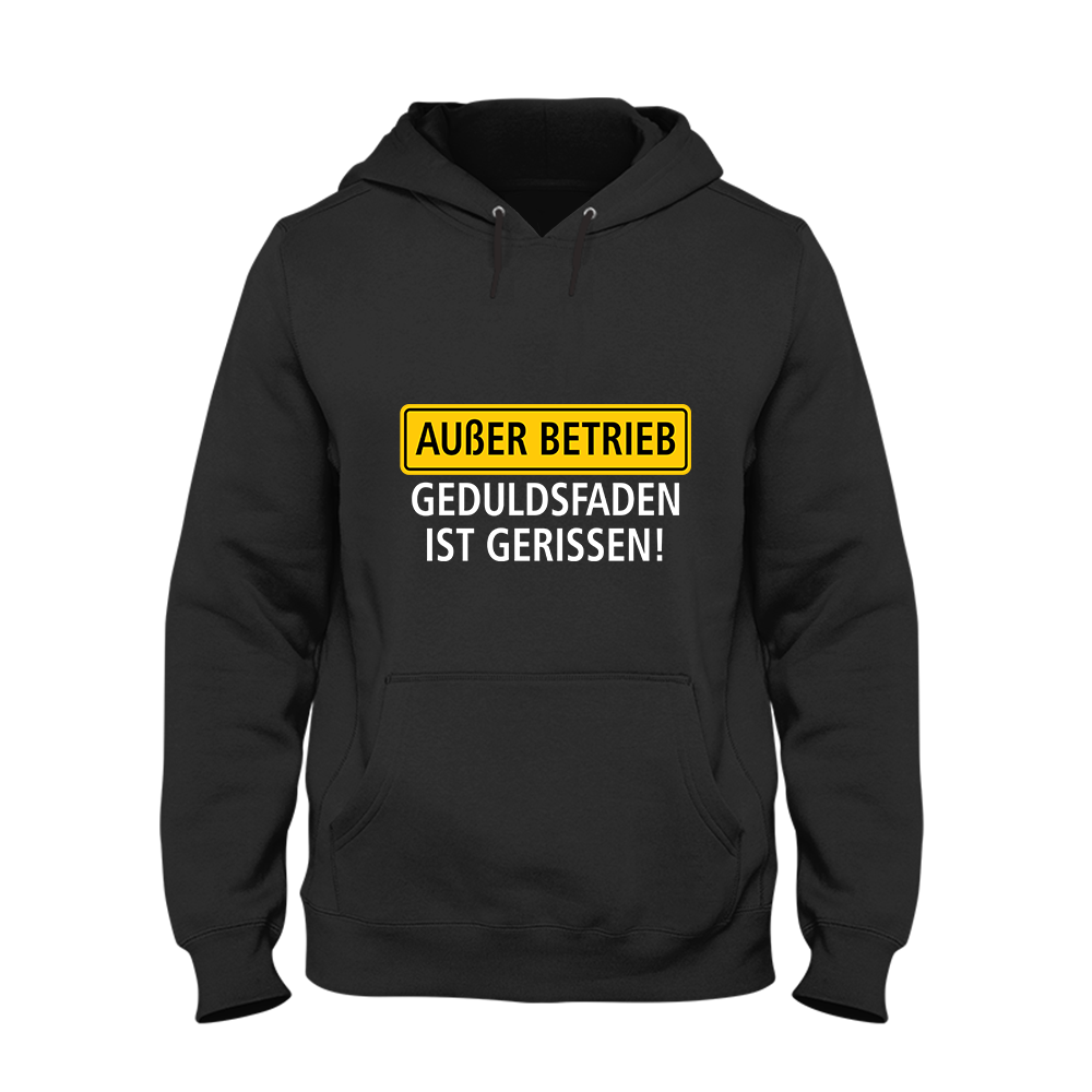 Hoodie Außer Betrieb