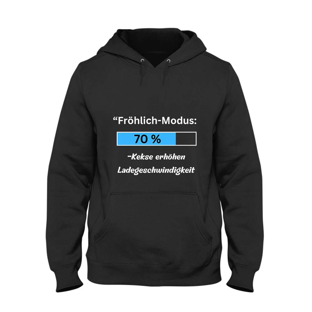 Kinder Hoodie Fröhlich modus Blau